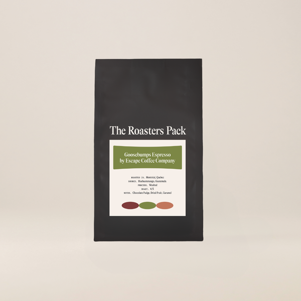 Goosebumps Espresso - Escape Coffee Company (Montréal, QC)