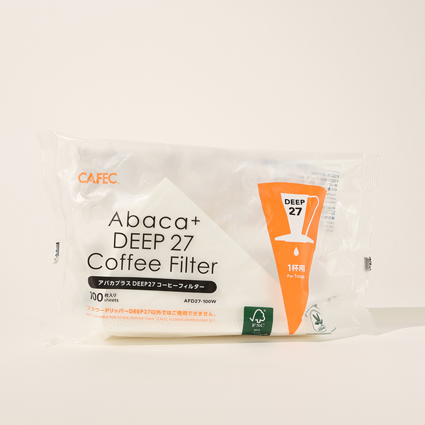 Cafec Deep 27 Abaca+ Paper Filter