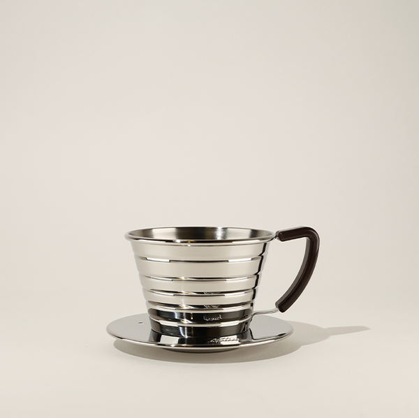 Kalita Wave 155 Stainless Steel Dripper (1-2 Cups)