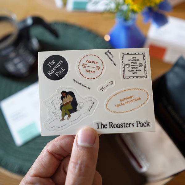 The Roasters Pack Sticker Sheet