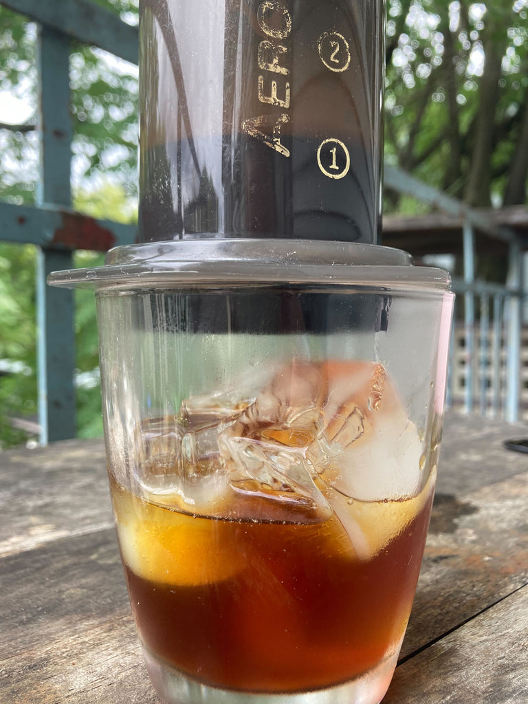 Dialed in: Iced AeroPress