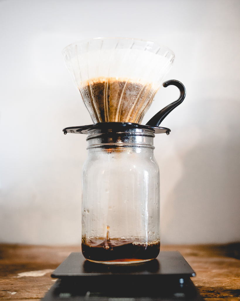 Iced Pour-Over Coffee