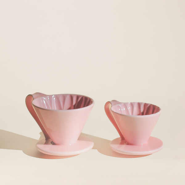 Cafec Flower Dripper Porcelain