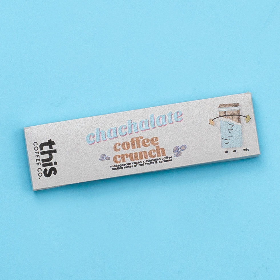 Coffee Crunch Chocolate Bar by Chachalate & This Coffee Co - The Roasters Pack - Chocolate