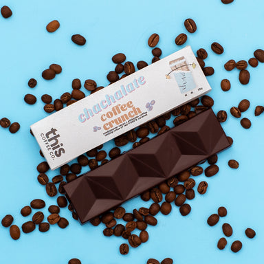 Coffee Crunch Chocolate Bar by Chachalate & This Coffee Co - The Roasters Pack - Chocolate