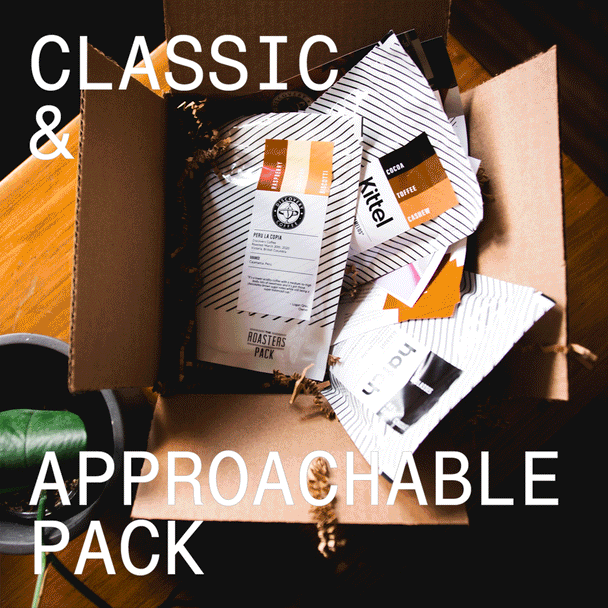 3 x 8oz The Roasters Pack (Classic & Approachable) - 12 Issues - The Roasters Pack - Subscription