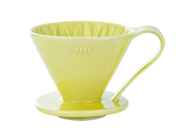 Cafec Flower Dripper Porcelain 2-4 Cup