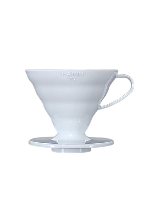 Hario V60-02 Pourover Coffee Dripper - The Roasters Pack - White - Coffee Gear